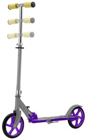 Juskys Trotinetă pentru copii Graffiti - gri/violet