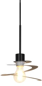 Lampă pendantă de design cu abajur spiralat 20 cm - Scroll