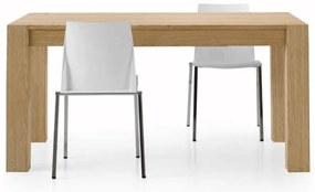 MASA FAVOLA - EXTENSIBILA FINISAJ STEJAR PERIAT - STEJAR NATURAL - 180 cm / 90 cm / 77 cm