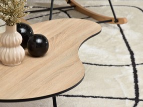 Măsuță de cafea Sirius (sonoma + negru). 1111710