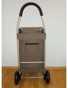 Aldotrade sacoșă de cumpărături pe roți Praga,maro