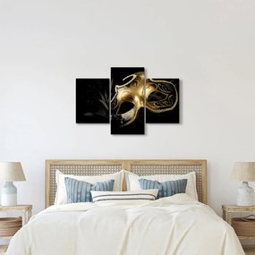 Tablou masca aurie (90x60 cm)