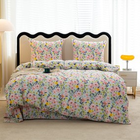 Lenjerie de pat din microfibra GARDENIA, colorata Dimensiune lenjerie de pat: 70 x 80 cm | 140 x 200 cm