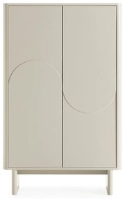 Dulap crem 80x130x40 cm Solei – MOME