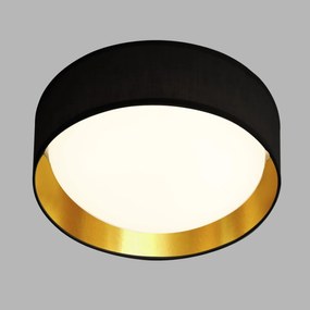 Lustra LED moderna 50cm Gianna negru/auriu 9371-50BGO SRT