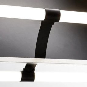 Brilagi - Lampă LED pentru oglindă de baie TUBEO, 6 W, 230 V, 40 cm, IP44, negru