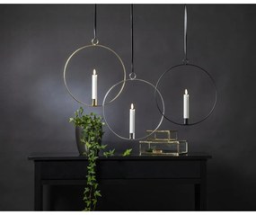 Decorațiune luminoasă argintie Flamme Ring – Star Trading