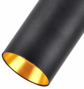 Lustră pe cablu MARIBEL 4xGU10/10W/230V negru