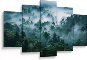 Tablou - Pădure în Ceață (150x105 cm)