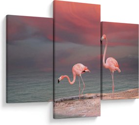 Tablou - Flamingo (90x60 cm)