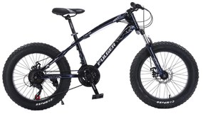 Bicicleta Fulger by Caraiman, roti 20 inch, cauciucuri groase, frane pe disc, BC51