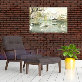 Tablou - Lac Chinezesc (90x60 cm)