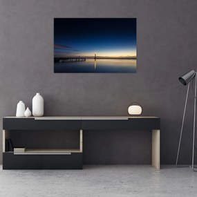 Tablou - Far în zare (90x60 cm)