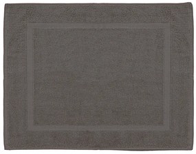 Covoras de baie BASIC 45x65 cm gri inchis, 100% bumbac