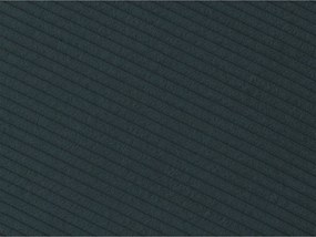 Canapea albastru-închis cu tapițerie din catifea reiată 242 cm Giorgia – Bobochic Paris