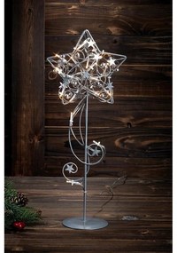 Lampă LED decorată strălucitor Markslöjd Hagaberg Silver