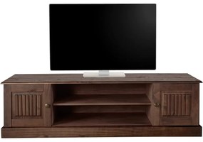 Comodă TV maro din lemn de pin 45x40 cm Mille – Støraa