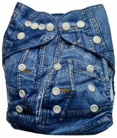 Scutecele din bambus „universal jeans”