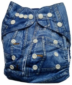 Scutecele din bambus „universal jeans”