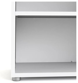 Bibliotecă modulară albă 89x113 cm Prima – Tvilum
