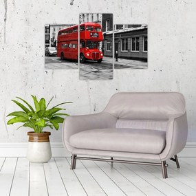Tablou - Londra cu autobuz (90x60 cm)