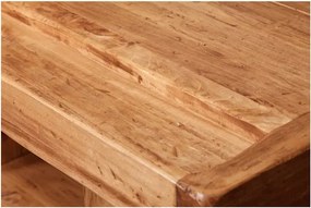 Banc de tamplar, L184 74 H92 cm, 4 sertare, natur antic, lemn masiv