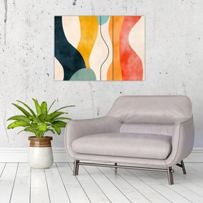 Tablou - Ilustrație colorată minimalistă II. (70x50 cm)