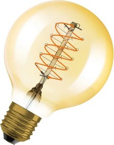 Set 2x becuri LED cu filament vintage, dimabile, E27, 4,8W, 230V, 2200K - Osram