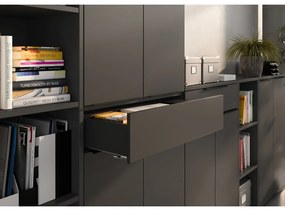 Șifonier gri antracit 81x197 cm Mailand – Germania