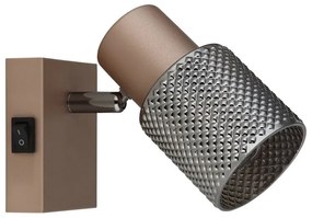 Aplica cu Spot directionabil metal cafea SATELLA