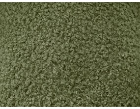 Canapea verde cu tapițerie din țesătură bouclé 232 cm Hippolyte – Bobochic Paris