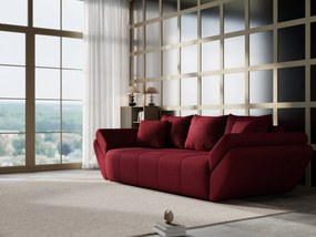 Canapea extensibilă dumonde cu ladă de depozitare si sezut confortabil din spuma high-density, Berlin Enjoy Winery 250x100 cm