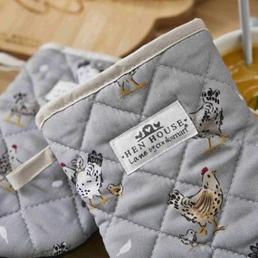 Set de mănuși de bucătărie 2 buc. din bumbac Hen House – Cooksmart ®