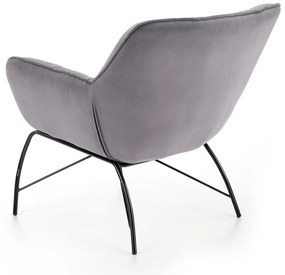 Fotoliu Betali (gri + negru). 1028142