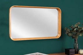 Oglinda decorativa cu rama din lemn Amsterdam 80cm