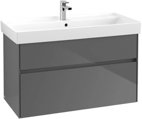 Mobilier pentru lavoar Villeroy &amp; Boch, Collaro, glossy grey