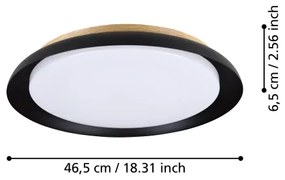 Plafonieră LED Eglo 900857 PENJAMO LED/20W/230V