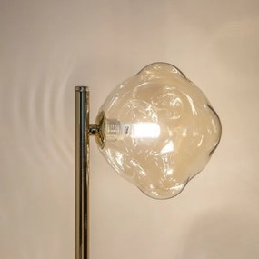 BRILAGI - Lampadar VULCANO 3xG9/8W/230V auriu/bej fumuriu