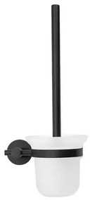 Perie WC Rea 322234C design rotund finisaj negru mat