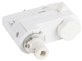 Design hanglamp wit incl. rail adapter 3-fase - 3-Phase Tubo