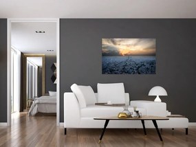 Tabloul - Paris din înâlțime (90x60 cm)