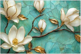 Tablou - Magnolii 3D (90x60 cm)