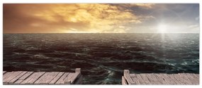 Tablou cu marea (120x50 cm)