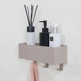 Raft pentru baie taupe de montat pe perete din oțel Multi – Spinder Design