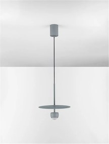 Pendul LED stil minimalist EDEM gri