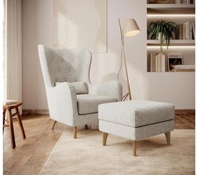 Taburete Calimero T  (crem + fag). 1099303