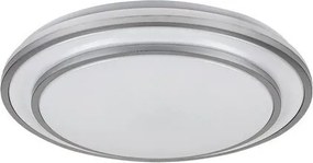 Plafoniera LED cu telecomanda Lupita argintiu, alb