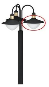 Abajur de rezervă din sticlă Eglo SIRMIONE d. 19 cm