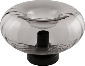 Osram - Lampă de masă DECOR SMOKE 1xE27/12W/230V negru/gri fumuriu