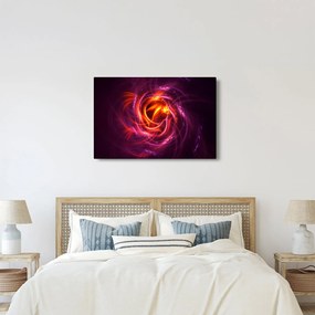 Tabloul cu abstracțiune modernă care luminează (90x60 cm)